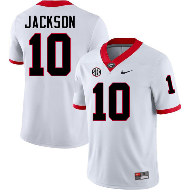 Kearis Jackson Georgia Jersey,University Of Georgia Bulldogs Football Jersey,Uniforms,Gears-White